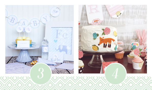 Printable Baby Shower Pack 2 