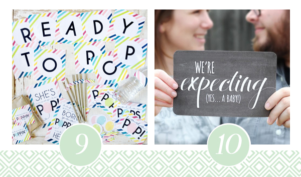 Printable Baby Shower Pack 5