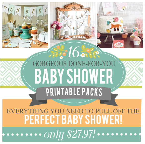 Amazing Baby Shower Pack - over 400 pages! 