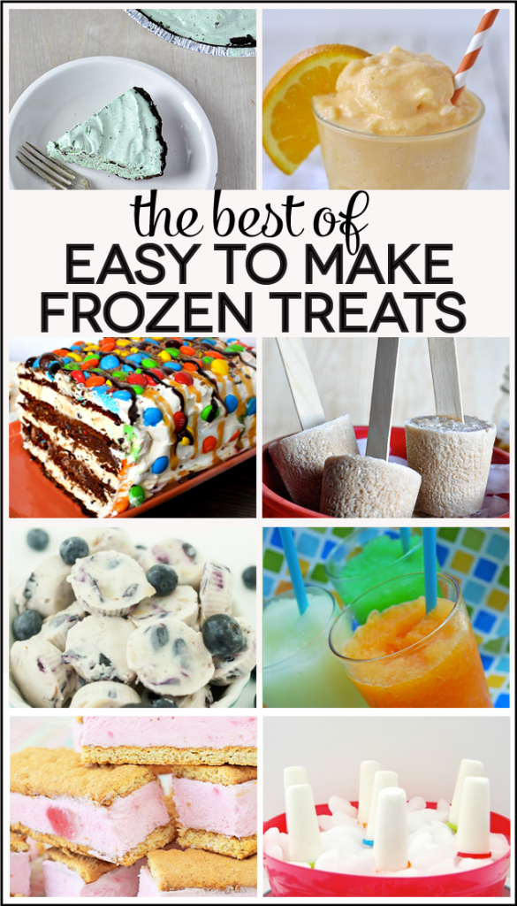 the Best of Easy to Make Frozen Treats www.thirtyhandmadedays.com