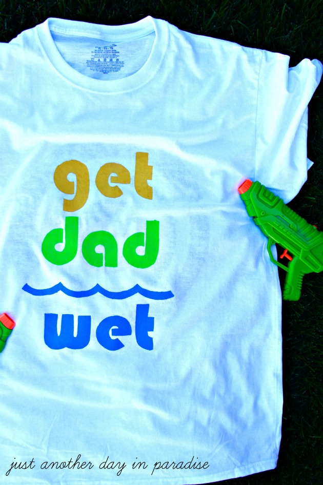 Water Gun Fight T-Shirt 3