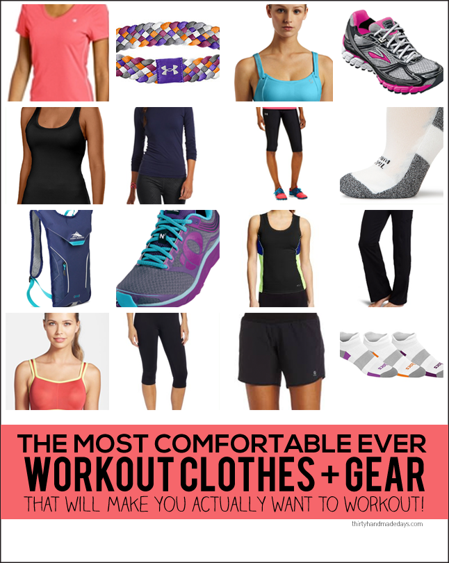 the Most Comfortable EVER Workout Clothes and Gear - that'll make you actually want to work out! 