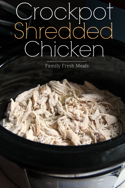 Easy Shredded Chicken for 100+ Meal Prep Ideas