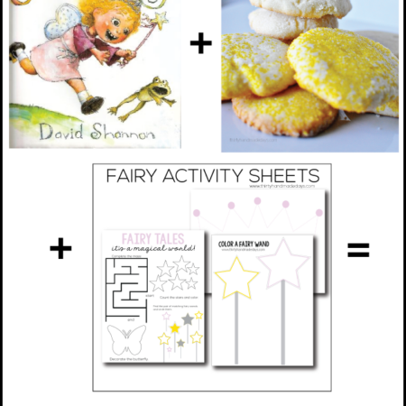 Fun kids fairy activity - read a book, make cookies, fill out printables. Thirty Handmade Days