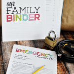 Get prepared in case of an emergency - Printable Emergency Checklist www.thirtyhandmadedays.com
