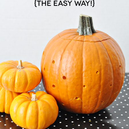 Make your own Polka Dot Pumpkins www.thirtyhandmadedays.com