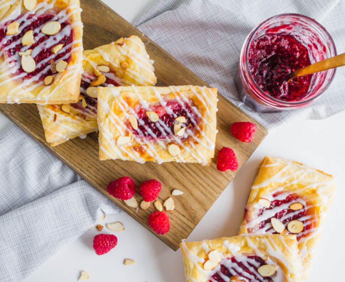 Raspberry Cream Cheese Danish - making your own is a lot easier than you think. And so delicious!