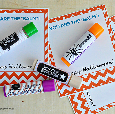 "You are the balm" Lip Balm Labels from www.thirtyhandmadedays.com