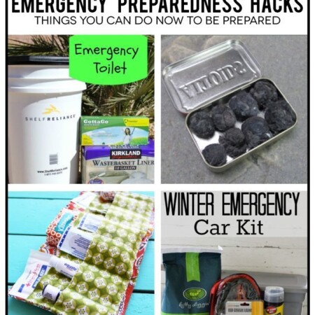 Over 25 useful and practical Emergency Preparedness Hacks - things you can do now to feel prepared www.thirtyhandmadedays.com