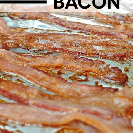 The easiest way to make bacon - in the oven! So simple and tastes great. www.thirtyhandmadedays.com