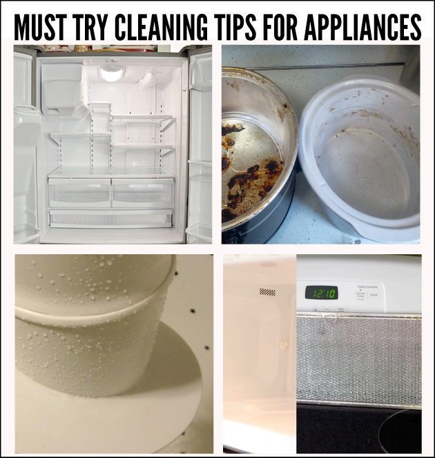 Must try cleaning tips for your appliances 