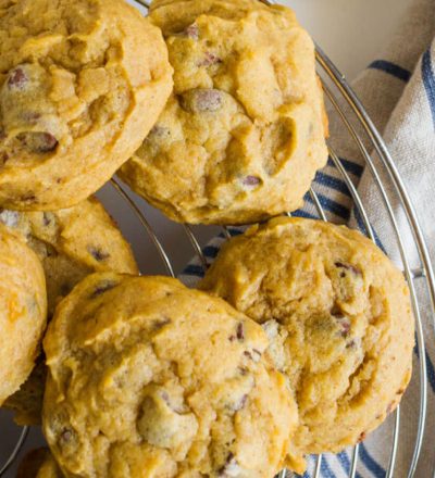Old Fashioned Pumpkin Chocolate Chip Cookies