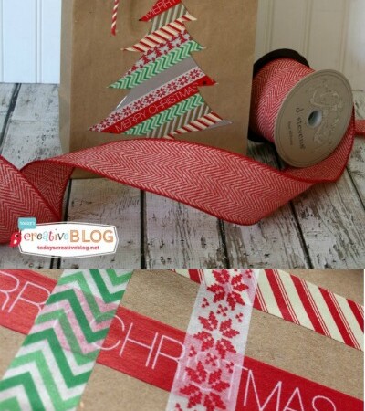 DIY Holiday Gift Bags from Today's Creative Blog