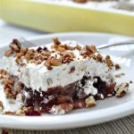 Frosted Cranberry Jello Salad - make this for the holidays! Up close