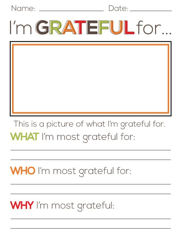 I'm grateful for.... Thanksgiving printable Thirty Handmade Days