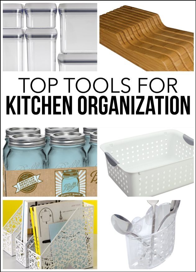 Top tools for kitchen organization 