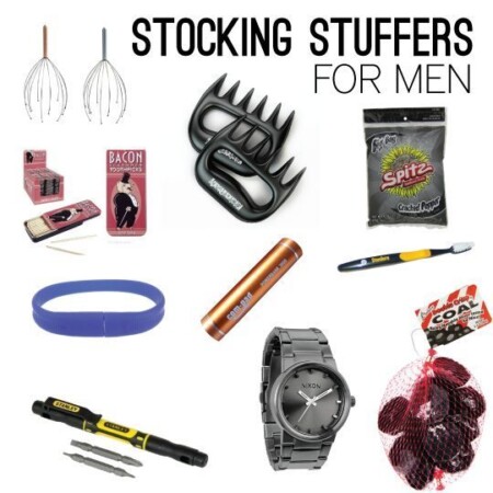 Cool ideas for stocking stuffers for men!
