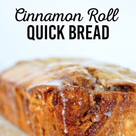 Easy to make quick bread- Cinnamon Roll Bread. The perfect bread for the holidays or anytime of year! Thirty Handmade Days