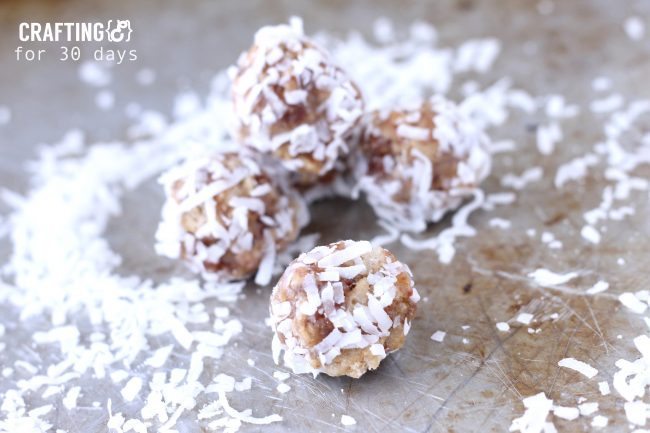 Delicious Date Ball Cookies from Crafting E 