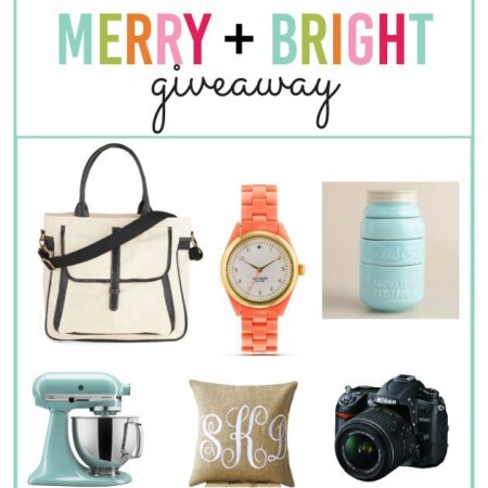 Merry & Bright Amazon Giveaway from www.thirtyhandmadedays.com