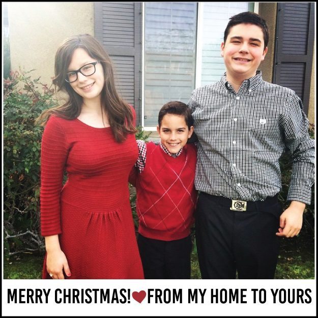 Merry Christmas from my home to yours!