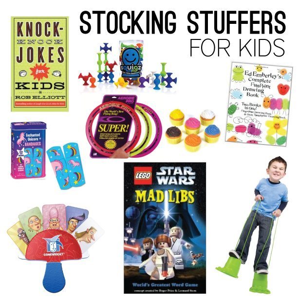 Fun stocking stuffers ideas or kids! 