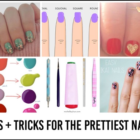 Nail tips and tricks - ideas for the prettiest nails www.thirtyhandmadedays.com