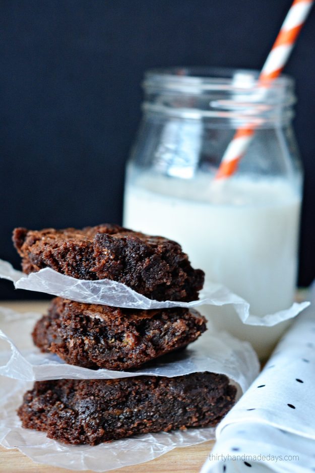 Surprise Caramel Brownies - they taste so great and are simple to make! 