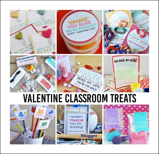 Fun Classroom Valentine Treats 