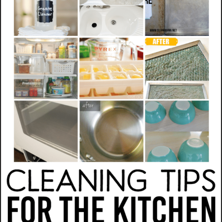 Cleaning Tips for the Kitchen! Awesome hacks to make your kitchen sparkle.