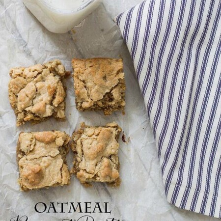 Oatmeal Peanut Butter Bars