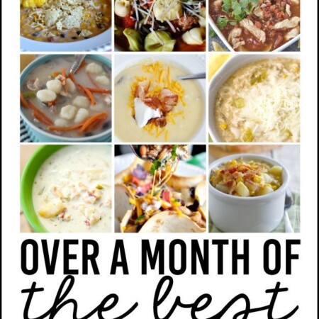 Over a Month of the best Slow Cooker Soups