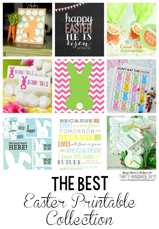 Easter Themed Free Printable Round Up / by Busy Mom's Helper for ThirtyHandmadeDays.com