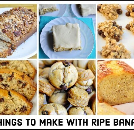 10 Things to Make with Ripe Bananas