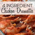4 Ingredient Chicken Drumettes from Thirty Handmade Days