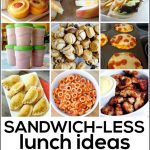 Sandwich-less Lunch Ideas - tired of pb & j? Try these! www.thirtyhandmadedays.com
