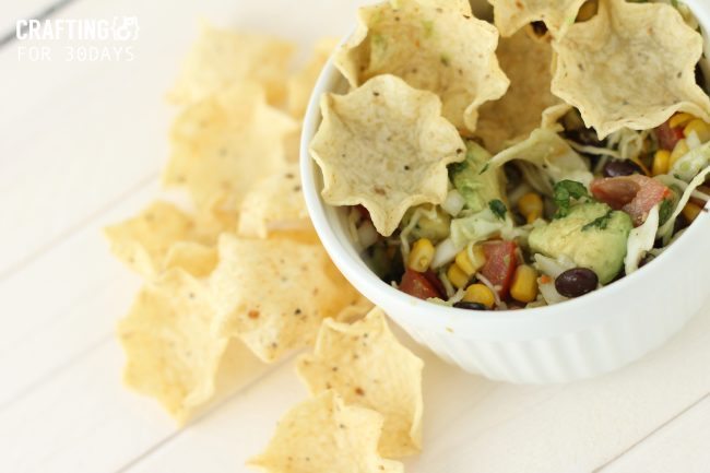 Cowboy Salsa - the perfect appetizer! From Crafting E via www.thirtyhandmadedays.com