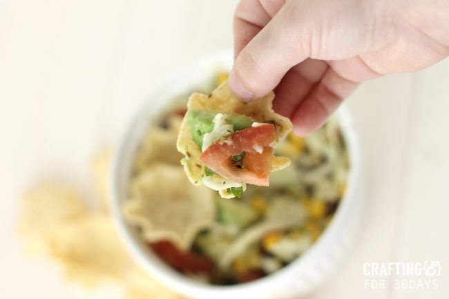 Cowboy Salsa - the perfect appetizer! From Crafting E 