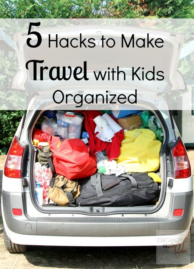 suitcases and bags in the trunk of the car before leaving after the holidays