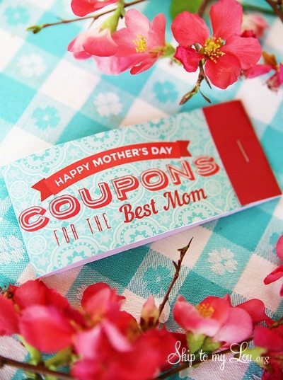 Free Printable Mother's Day Coupons