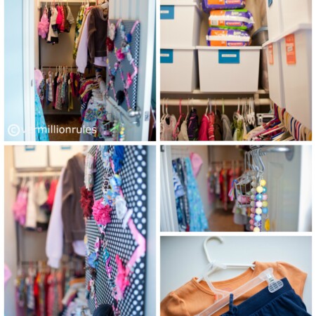 How to organize a kids closet