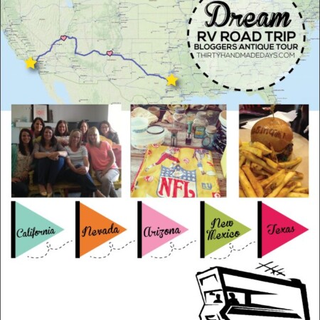 Dream RV Road Trip Bloggers Antique Tour via www.thirtyhandmadedays.com