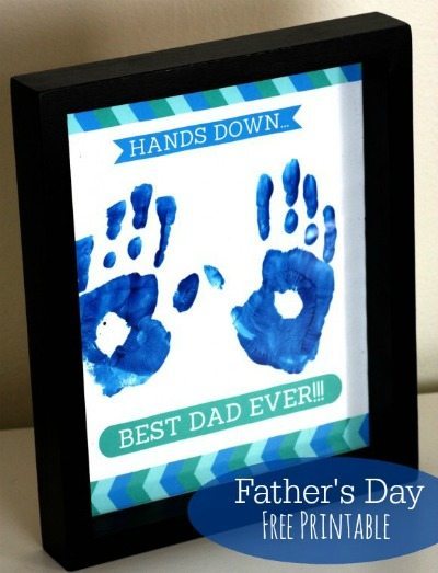 Father's Day Handprint Gift