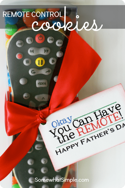 Father's Day Remote Cookie Gift