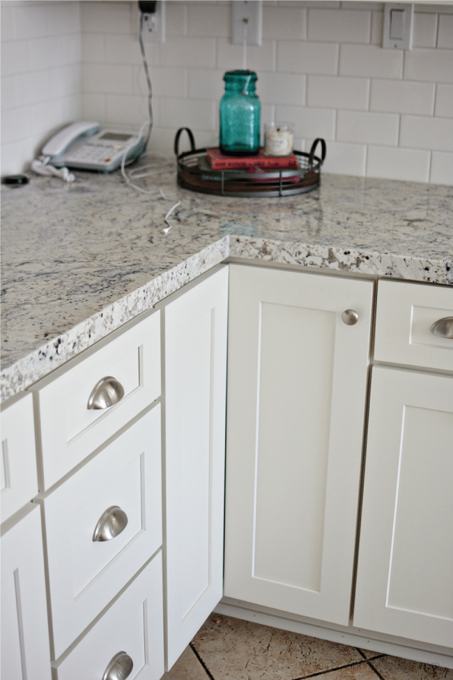 Lazy Susan in kitchen remodel