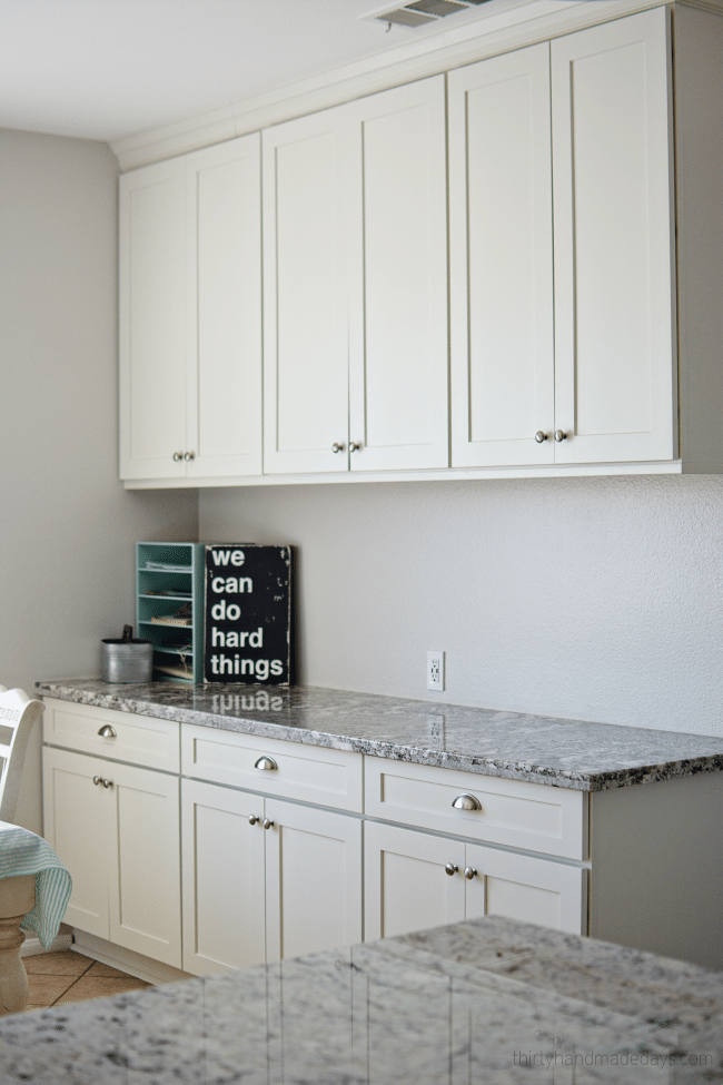 Desk area for kitchen remodel