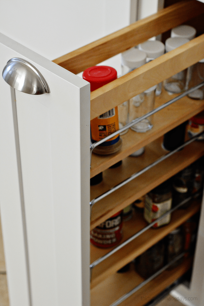 Our spice drawer/rack in the kitchen 