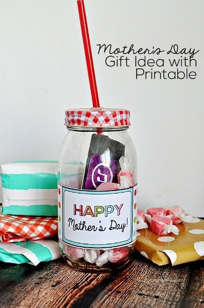 Last Minute Mother's Day Gift Ideas & Cute Mason Jar Gifts