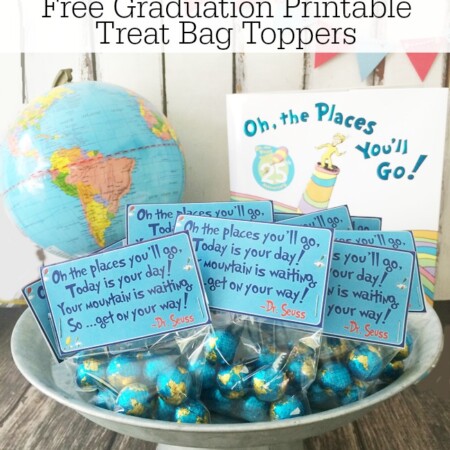 Oh the Places You'll Go Graduation Printable