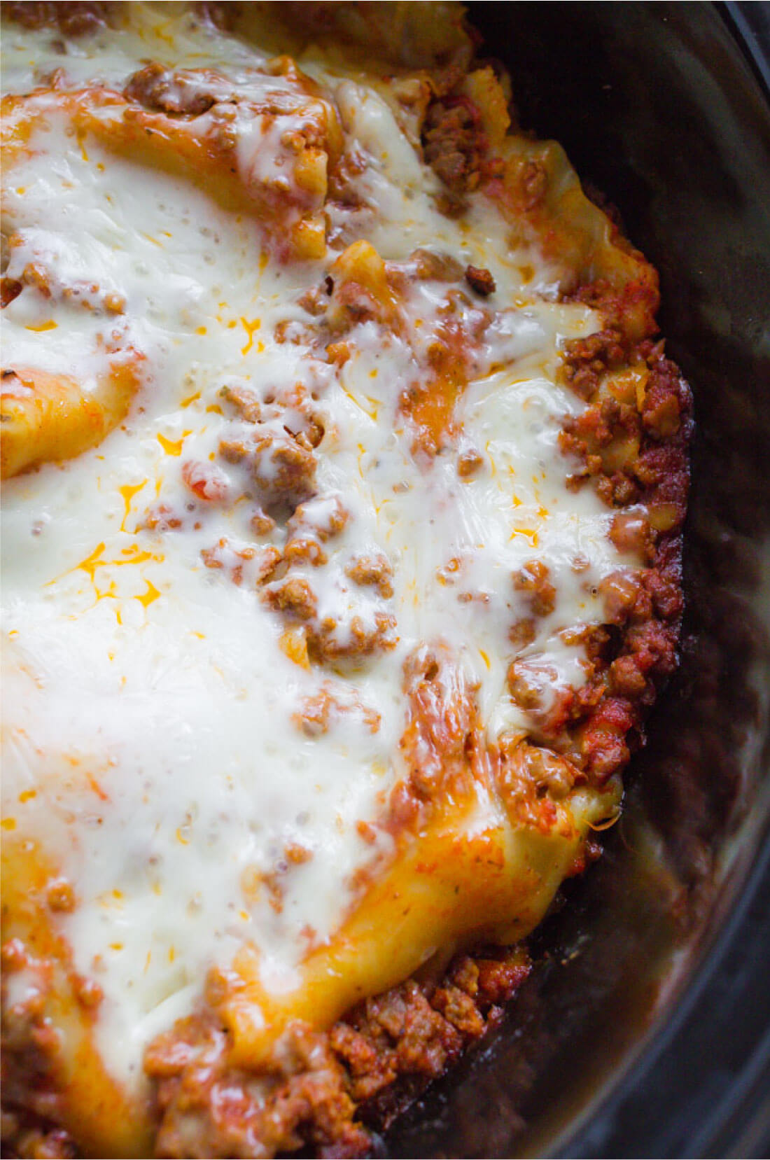 Crockpot lasagna - an easy way to make lasagna!